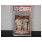 1962 TOPPS MANAGERS' DREAM MANTLE MAYS #18 PSA 4