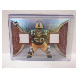 2007 UPPER DECK #PSF-AH AJ HAWK GAME USED JERSEY