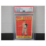 1958 TOPPS MICKEY MANTLE ALL-STAR #487 PSA 4