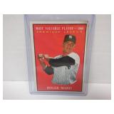 1961 TOPPS ROGER MARIS #478 MVP