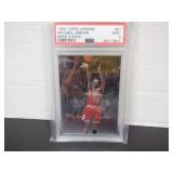 1998 TOPPS CHROME MICHAEL JORDAN BACK 2 BACK PSA 9