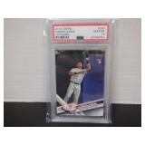 2017 TOPPS AARON JUDGE RC CATCHING #287 PSA 10