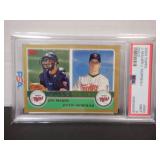 2003 TOPPS GOLD J MAUER / J MORNEAU RC /2003 PSA 9