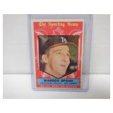 1959 TOPPS WARREN SPAHN #571 ALL STAR