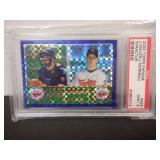 2003 TOPPS CHROME J MAUER/MORNEAU RC XFR /57 PSA 9