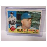1960 TOPPS DUKE SNIDER #493