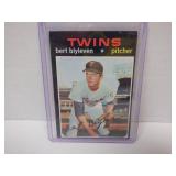 1971 TOPPS #26 BERT BLYLEVEN RC
