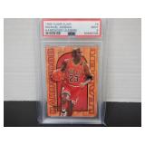 1995 FLEER FLAIR MICHAEL JORDAN HARDWOOD LDR PSA 9