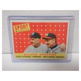 1958 TOPPS ALL STAR MANAGERS #475