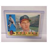 1960 TOPPS WARREN SPAHN #445