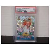 2002 PAC CROWN ROYALE TOM BRADY PRO BOWL PSA 7