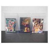 LOT OF 3 KOBE BRYANT CARDS WITH 2 ROOKIES