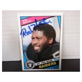 1984 TOPPS ROD MARTIN SIGNED AUTO #112