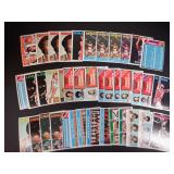 LOT OF 40 1975-76 TOPPS BASKETBALL WITH STARS LOOK