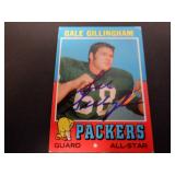 GALE GILLINGHAM SIGNED AUTO 1971 TOPPS #83