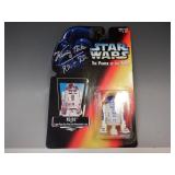 KENNY BAKER SIGNED AUTO 1995 STAR WARS R2-D2 FIG