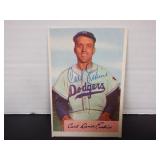 1954 BOWMAN CARL ERSKINE SIGNED AUTO #10