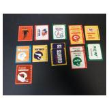 LOT OF 14 1979 FLEER FOOTBALL TEAM LOGO STICKERS