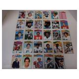 LOT OF 29 1977 TOPPS MEXICAN FOOTBALL WITH STARS