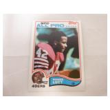 1982 TOPPS RONNIE LOTT ROOKIE CARD #486