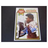 CLEO MILLER BROWNS SIGNED AUTO 1979 TOPPS #134