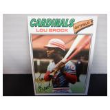 1977 TOPPS LOU BROCK #355