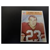 LARRY BENZ SIGNED AUTO 1966 PHILADELPHIA #2
