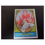 TOM ADDISON SIGNED AUTO 1967 TOPPS #5