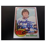 MIKE MONTLER SIGNED AUTO 1976 TOPPS #142