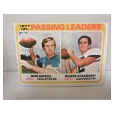 1978 TOPPS PASSING LEADERS STAUBACH GRIESE #331