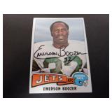 EMERSON BOOZER SIGNED AUTO 1975 TOPPS #67