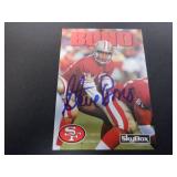 STEVE BONO SIGNED AUTO 1992 SKYBOX #194