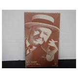 VINTAGE EXHIBIT CARD W.C. FIELDS