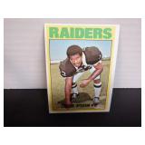1972 TOPPS EUGENE UPSHAW #186 ROOKIE CARD