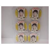 LOT OF 6 1976 CARL YASTRZEMSKI DISKS SEE NOTES