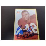 ERNIE GREEN SIGNED AUTO 1967 PHILADELPHIA #41