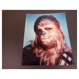 PETER MAYHEW SIGNED AUTO 8X10 CHEWBACCA STAR WARS