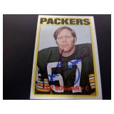 KEN BOWMAN SIGNED AUTO 1972 TOPPS #58