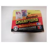 1984 DONRUSS BASEBALL CHAMPIONS UNOPENED BOX 36