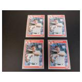 LOT OF 4 1985 FLEER WADE BOGGS #151