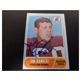 JIM KANICKI SIGNED AUTO 1968 TOPPS #180 RC