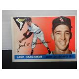 1955 TOPPS JACK HARSHMAN #104 NICE