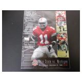 OHIO STATE VS MICHIGAN NOVEMBER 21, 1998 PROGRAM