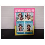 1975 TOPPS JIM RICE ROOKIE CARD #616 VG