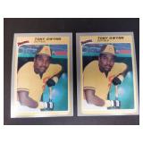 LOT OF 2 1985 FLEER TONY GWYNN #34