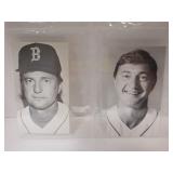 LOT OF 2 CARL YASTRZEMSKI POSTCARDS SEE NOTE