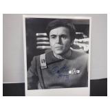 WALTER KOENIG SIGNED AUTO STAR TREK 8X10