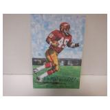 BOBBY MITCHELL SIGNED AUTO GOAL LINE ART CARD