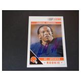 JABAAL SHEARD BROWNS SIGNED AUTO 2011 SCORE #341