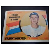1960 TOPPS FRANK HOWARD #132 ROOKIE CARD